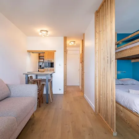 2 Pieces Renove, Internet Fibre, Balcon, Casier A Ski, Quartier Paisible - Fr-1-314-210 Apartament *