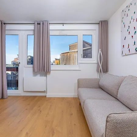 2 Pieces Renove, Internet Fibre, Balcon, Casier A Ski, Quartier Paisible - Fr-1-314-210 مورزين